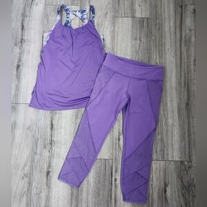 Ivivva Twist And Flow Tank Top & Crop